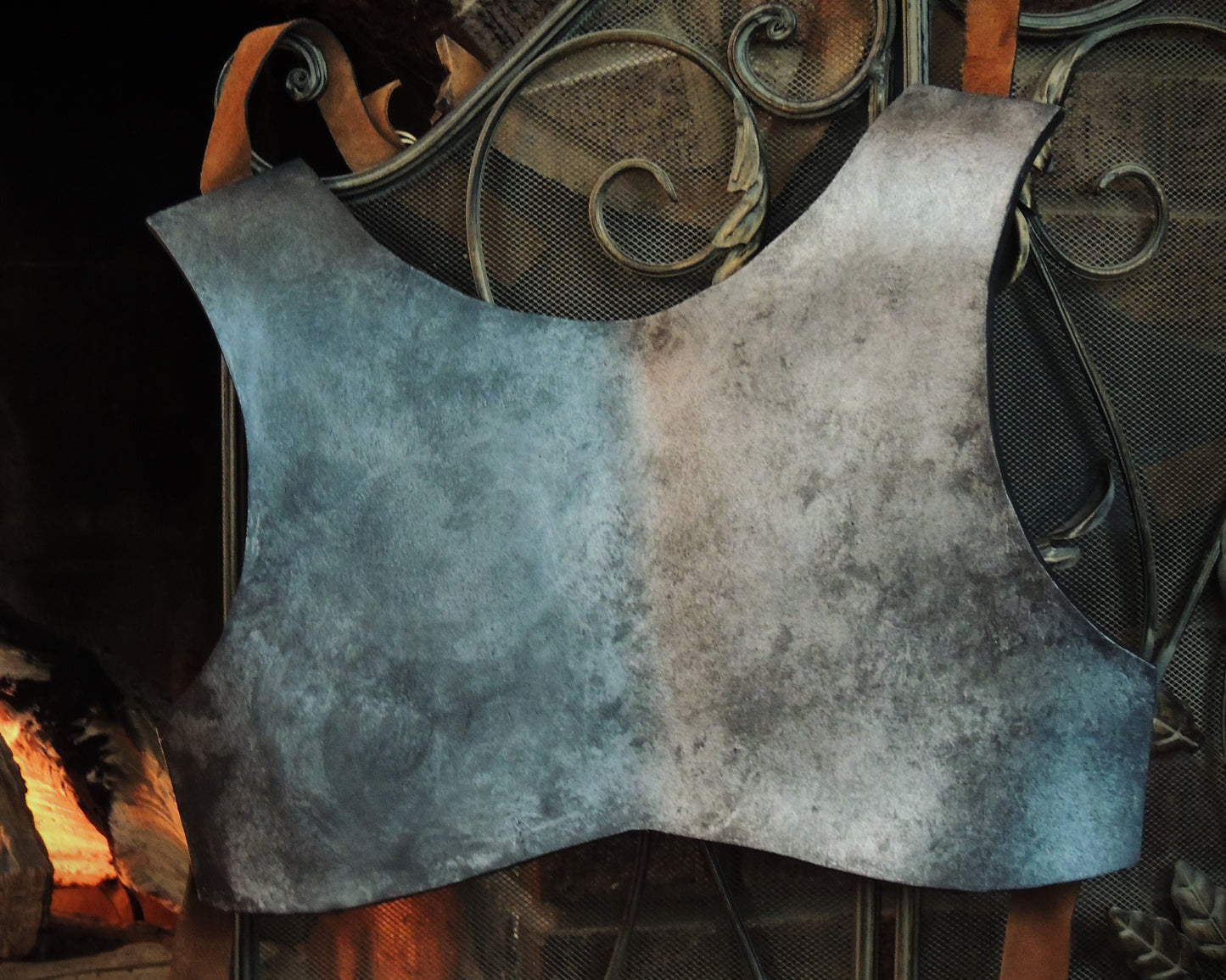 Fur trimmed Breastplate